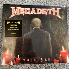 Th1rt3en [2019 Reissue] by Megadeth (CD, 2019) New Sealed RARE
