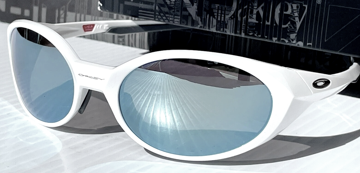 小物 EYEJACKET REDUX POL WHT W/ PRI Eye Jacket™ Redux Prizm Black Polarized Lenses, Silver Frame