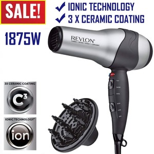 Ionic-Hair-Dryer-Revlon-Professional-Turbo-Blow-2-Speed-with-Diffuser-1875W