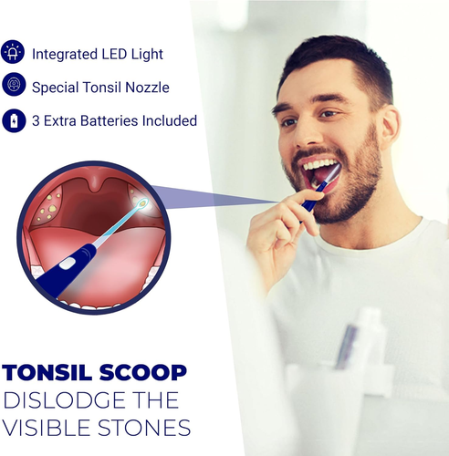 ORAVIX Tonsil Stone Remover - Tonsil Stone Removal Kit - Tonsillolith Remover To - Picture 4 of 12