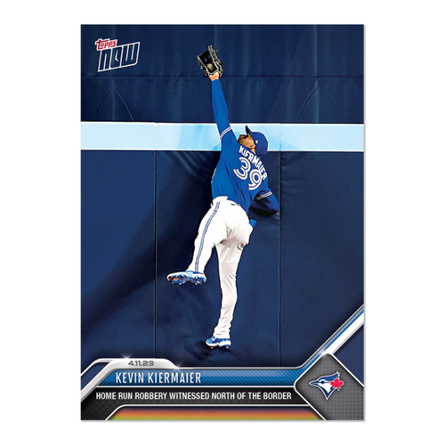 Kevin Kiermaier - 2023 MLB TOPPS NOW Card 101 - HR Robbery North of the border - Picture 1 of 2