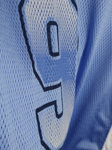 DALLAS COWBOYS #9 TONY ROMO REEBOK NFL LT. Blue Bling Shimmer Jersey Women's XL - Picture 2 of 10