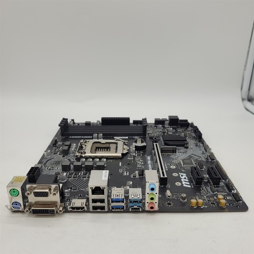 MSI B365M PRO-VDH LGA 1151 DDR4 64GB HDMI DVI VGA MATX Motherboard -NOT WORKING- - Afbeelding 4 van 7