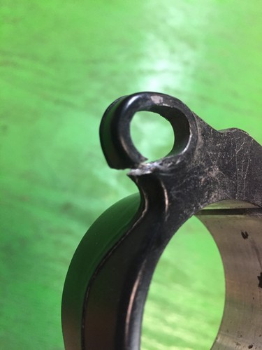 08 09 10 KAWASAKI NINJA ZX10R ZX10 RIGHT CLIP ON HANDLE BAR STRAIGHT OEM #0039 - Imagen 5 de 5