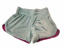 BCG Girl's Athletic Shorts - Blue-Purple - Size M 8-10 