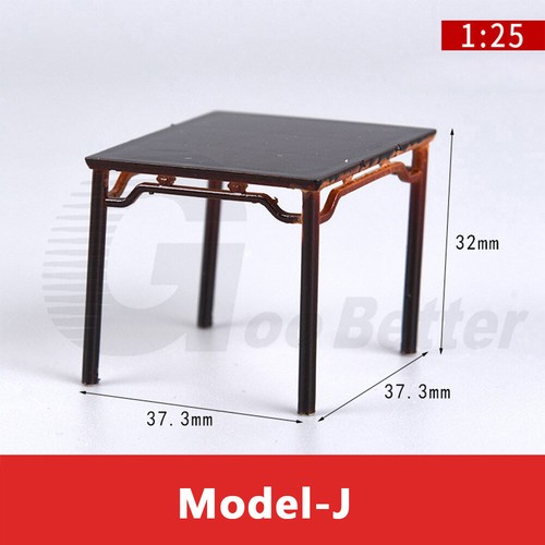 Miniature Chinese Style Furniture Model House Room Scenery Layout Kit Decoration - Picture 11 of 31