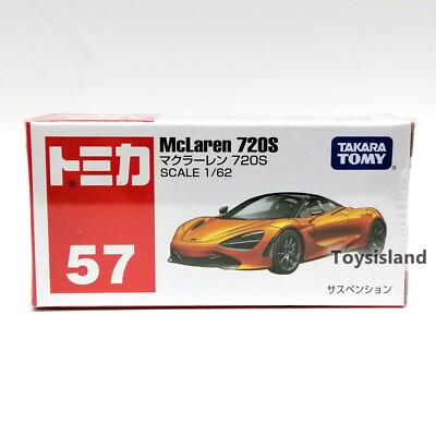 TOMICA 57 McLaren 720S 1/62 2018 DEC NEW TOMY | eBay