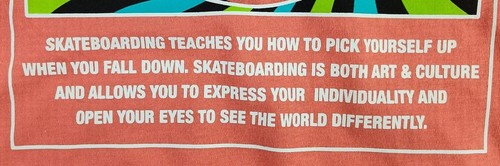 ✅🆕👕Girl T-Shirt Size XS SKATE KEEPS YOU BALANCED JUST ROLL W/ IT📸SEE PICS📏📸 - Picture 15 of 15