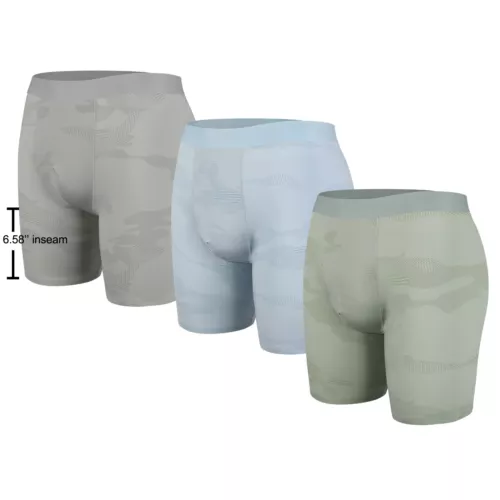 Ropa interior para hombre calzoncillos boxer elásticos anti rozaduras, multipack, baúl entrepierna de 6,5"" - Imagen 7 de 16
