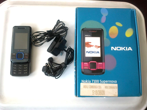 Nokia Supernova 7100 - Black Mobile Phone,(Unlocked) - Zdjęcie 12 z 16