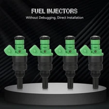 4pcs Fuel Injectors For Mercedes-benz C230 1.8L 2003 2004 2005 2710780549