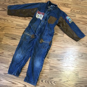 boys denim jumpsuit