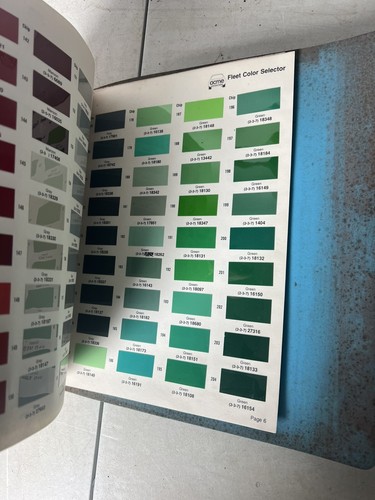Acme Book Import International Auto Paint Chip Color 1970s 1980s Fleet BMW Audi - Picture 18 of 20