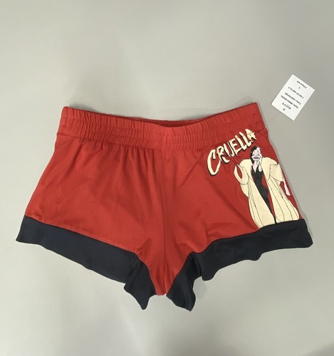 Disney Women's Cruella Tank Top & Shorts Pajama Set Sleepwear Pj's Size Small - Foto 5 di 16