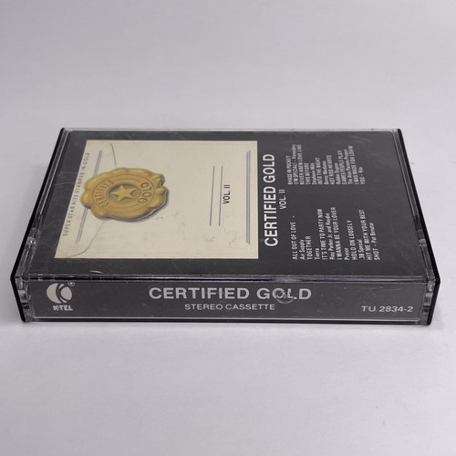 K-Tel's Certified Gold Vol II Hard Rock (Audio Cassette Tape,1981) Canada Import - Picture 3 of 8