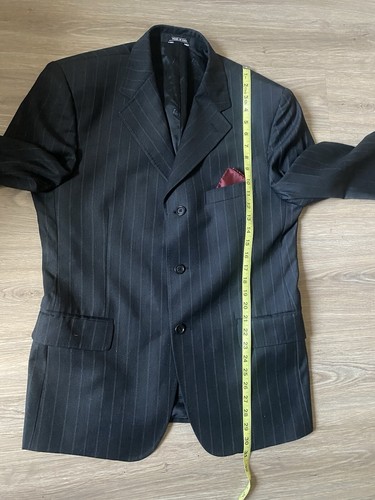 Sergio Valentino Super 150”s Mens Suit Wool Size 50 Italy/ US 40 Pants 34x29 - Picture 11 of 16