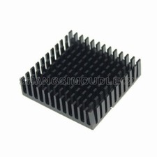 2PCS Aluminum Heatsink Cooling 40x40x11mm LED Power Memory Chip IC Transistor F-
