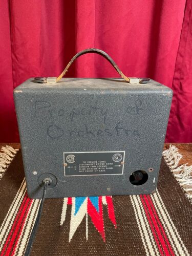 Vintage C. G. Conn Lektro Tuner LT5 generatore di tono a valvole - Foto 5 di 9