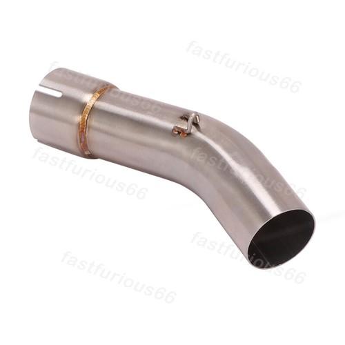 Motorcycle Exhaust System For Suzuki SV650 2003-2015 Muffler Tips Mid Link Pipe - Picture 10 of 11