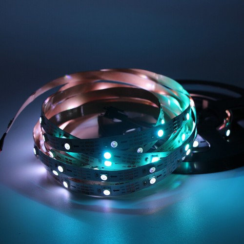 LED Stripe Leiste Streifen Band RGB WS2812 5050 4mm 5mm Farben Dimmbar Leiste 5V - Bild 56 von 60
