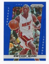 2024-25 Panini Prizm Deca Dwyane Wade Blue Prizm Legends Miami Heat /149