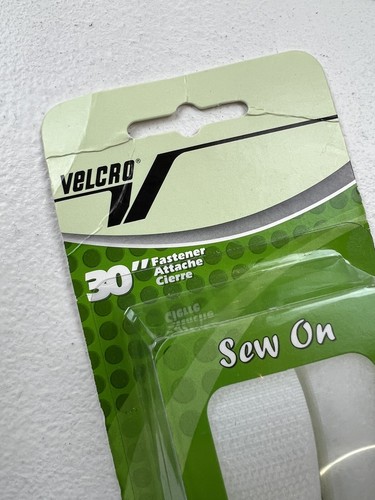 3 Pc Lot Velcro® Fastener Strips and Tape Hook & Loop Sew-On Craft Hobby NEW - Imagen 2 de 5