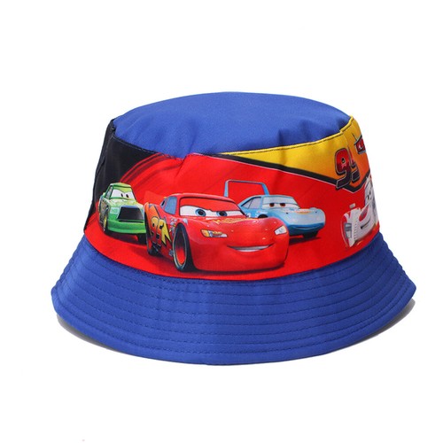 Baby Toddler Cartoon Car Bucket Beach Sun Hat Kids Boy Girl Fisherman Cap Summer - Picture 5 of 13
