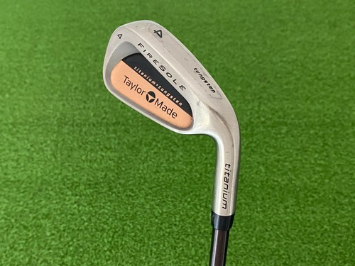 TaylorMade Golf FIRESOLE Titanium (4) IRON Right RH Graphite Bubble R-80 REGULAR - Picture 1 of 8