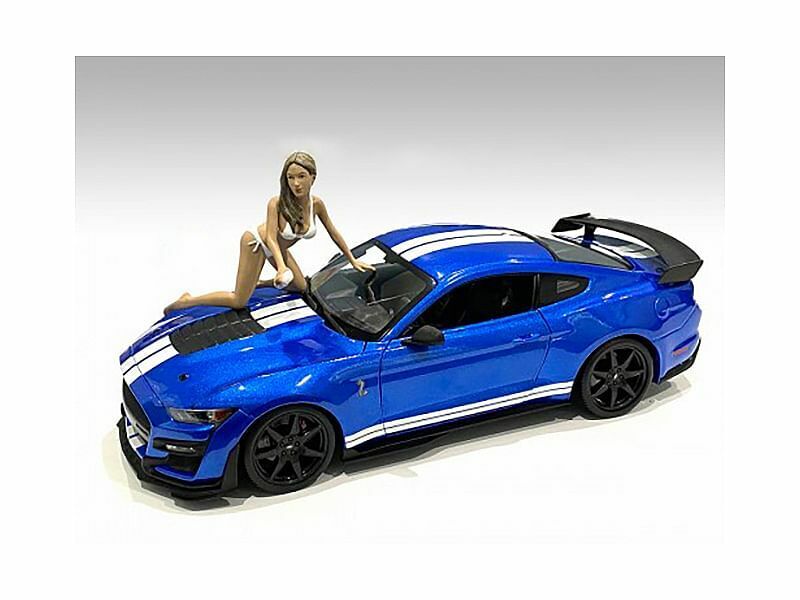 Jenny Bikini Car Wash Girl Figurine for 1/24 Scale Models by American Diorama