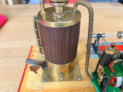 Krick Victoria Schiffs Dampfmaschine, Kessel UND Zweizylinder Antiebsaggregat! - Bild 4 von 20