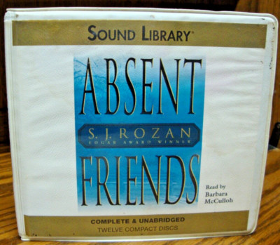 AUDIO BOOK: Absent Friends by S. J. Rozan  12 CDs ~Ex Lib Unabridged Novel   Y18