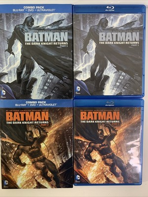 Batman: The Dark Knight Returns: Part 1 & 2 (Blu-ray DVD 2012 W 