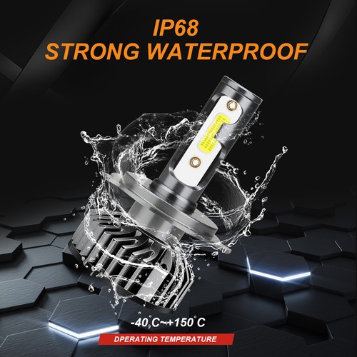 For Toyota Tundra 2000-06 LED Headlight H4 6000K Xenon White Bulbs Hi/Lo Beam 2x - Picture 42 of 46