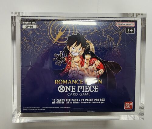 New Acrylic Display Hard Case For One Piece Booster Box Magnetic Lid US seller - Picture 4 of 10