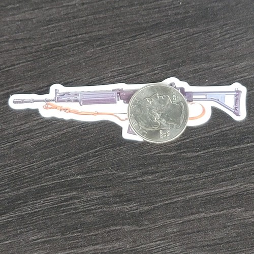 Calcomanía de vinilo adhesiva para computadora portátil Sniper Riffle Gun - #9 - Imagen 2 de 2