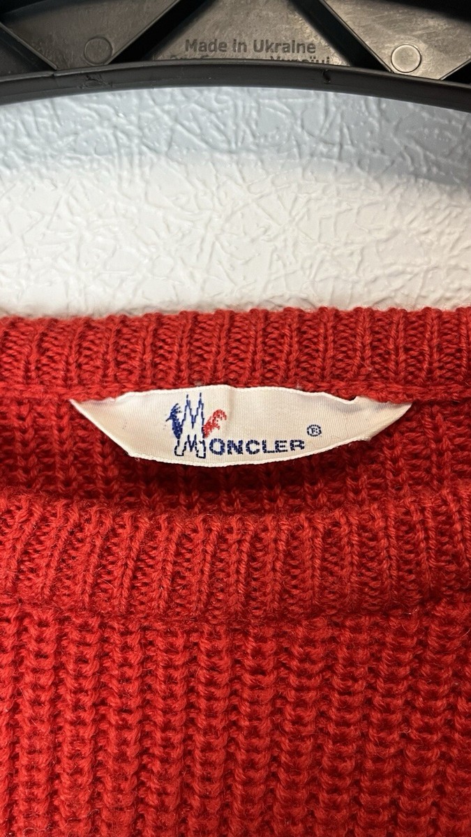 トップス MONCLER FRGMT Mohair Sweater RED L MONCLER FRGMT Mohair Sweater RED L トップス