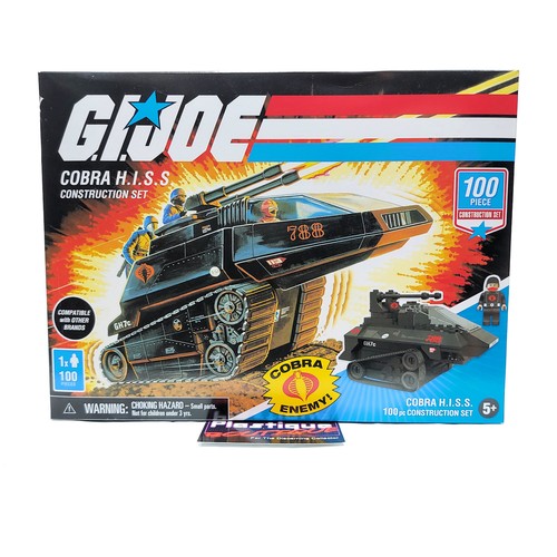 Forever Clever GI Joe Cobra HISS Tank Construction Set MIB CONSTRUX KRE-O MISB - Picture 1 of 6