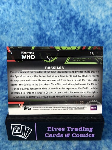 Doctor Who Extraterrestrial Encounters BLUE /99 SINGLE Non-Sport Trading Card - Picture 110 of 370