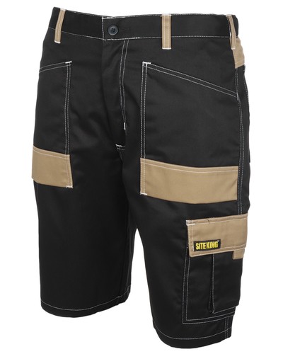 Mehrtaschen Kampf Cargo Arbeitsshorts für Herren von SITE KING Größe 30 bis 40 - Bild 5 von 8