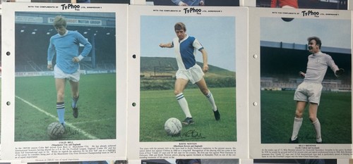 Typhoo tea x24 large size football cards, 1969 full set, Charlton, Best, Moore - Picture 3 of 10