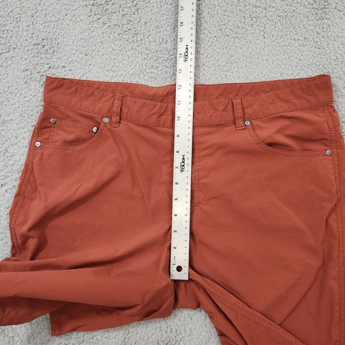 LL Bean Shorts Mens 36 Red Chino 9" Inseam Outdoor Hiking Stretch Pockets - 第 6/10 張圖片