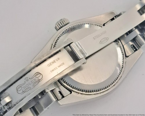 Rolex Datejust Factory Diamond 179174 Ladies SS Date 26mm Wrist Watch Box Papers - Picture 5 of 9