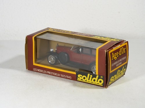 Solido No. 140 Panhard Levassor Landaulet 1925 Never Played In Box 1/43 - Picture 11 of 12