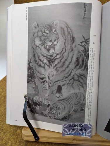 Japanische Tintenmalerei Tiger gebrauchtes Buch Referenz Irezumi Tattoo Kunst Design YZ - Bild 8 von 12