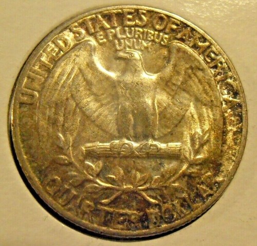 1955 P Washington Silver Quarter (55PAC1) - Picture 2 of 4