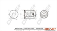 Dr!ve+ DP1110.11.0308 ÖLfilter FÜR Isuzu Mazda Mitsubishi Opel Suzuki Vauxhall