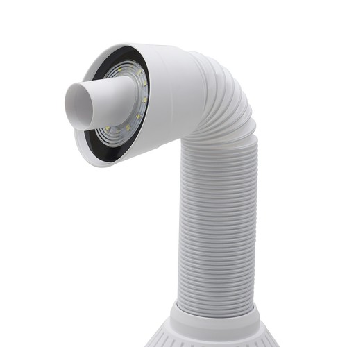 Máquina de limpieza de polvo de manicura de uñas de mesa 230 W blanca - Imagen 4 de 18
