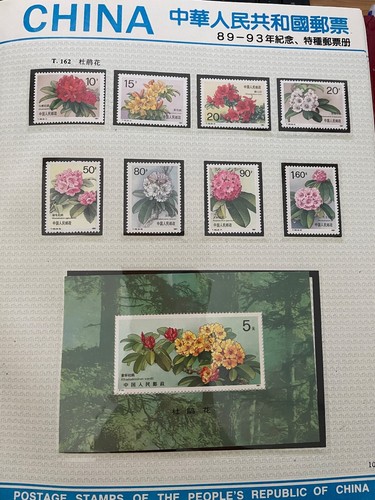 1989 1990 1991 1992 1993 VR CHINA Briefmarken Jahreszusammenstellung Pf. JB 5 J. - Bild 4 von 24