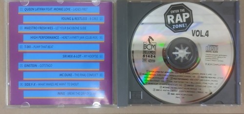 Enter The Rap Zone Volume 4 CD - Picture 4 of 4