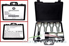 Original Fiat 500 Lancia Ypsilon Felgenschlösser Felgenschloss Set 50901739